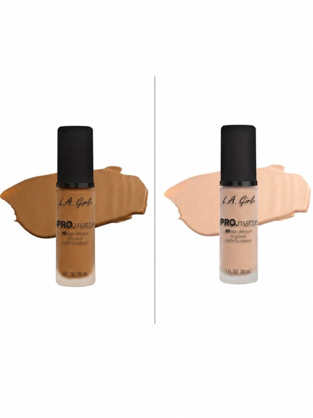 2pc L.A. Girl PRO Matte Foundation & L.A. Colors Matte Finish Setting Spray Set